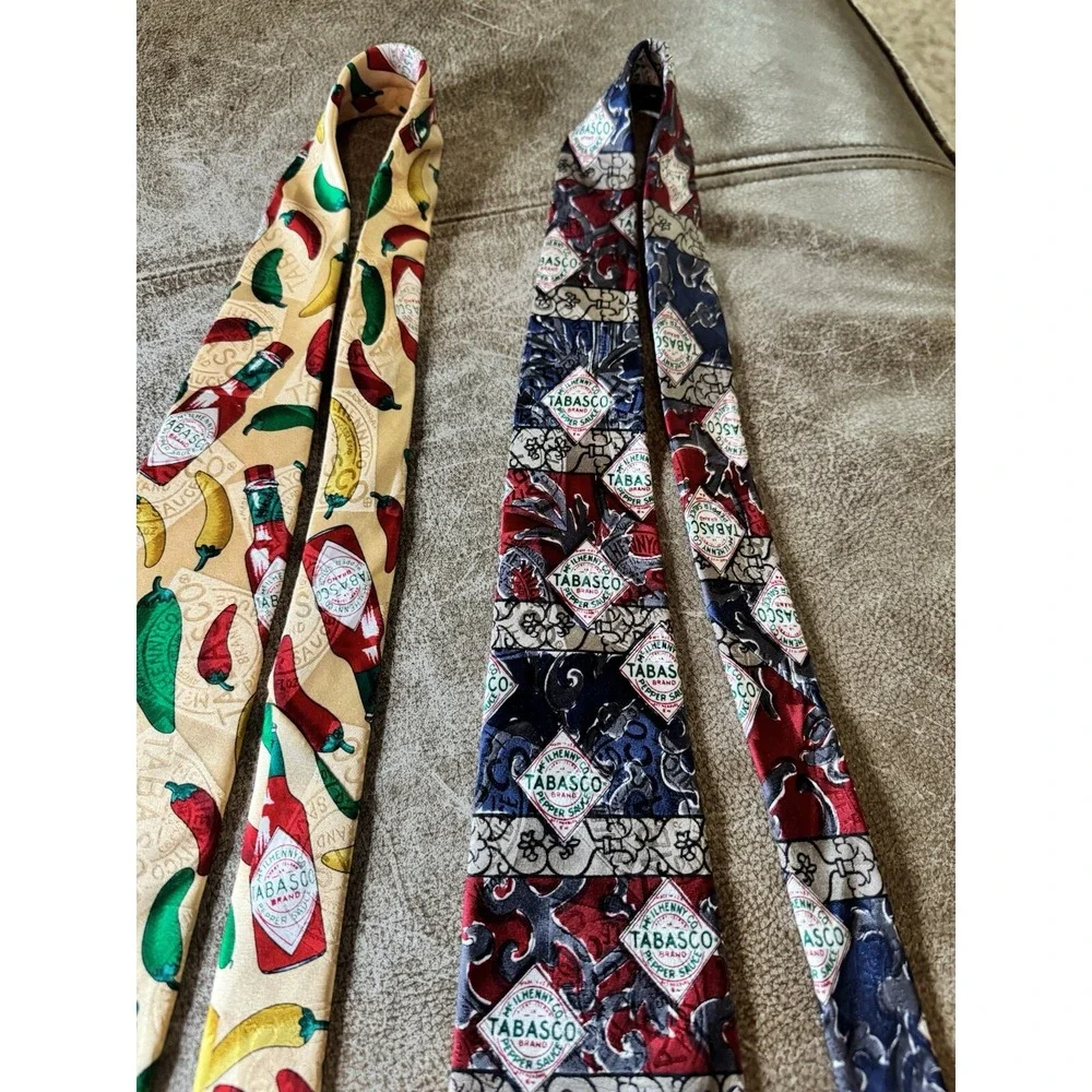Tabasco vtg neckties